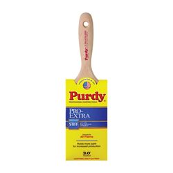 Purdy Pro-Extra Swan 144400730 Wall Brush, Nylon/Polyester Bristle, Beaver Tail Handle 
