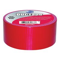 IPG 6720RED Duct Tape, 20 yd L, 1.88 in W, Polyethylene-Coated Cloth Backing, Red 