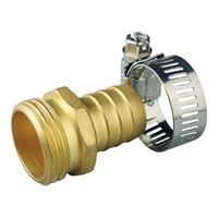 Landscapers Select GB-9413-3/4 Hose Coupling, 3/4 in, Male, Brass, Brass 