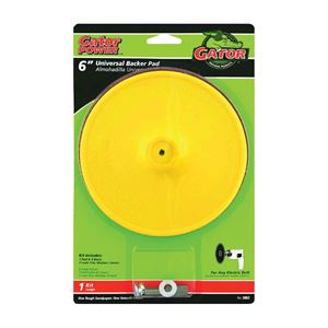 Gator 3052 Sanding Disc Kit, 6 in Dia, 1/4 in Arbor, Zirconium Oxide Abrasive