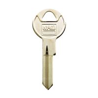 Hy-Ko 11010H26 Key Blank, Brass, Nickel, For: Ford, Lincoln, Mercury Vehicles, Pack of 10 