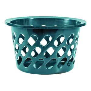 Easy Pack 8016 Storage Basket, Plastic, Assorted, Round, Pack of 6