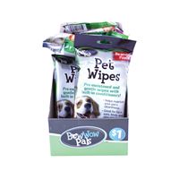 Bow Wow Pals 7571 Pet Wipes, Pack of 18 