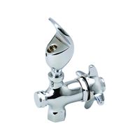B & K 220-007NL Drinking Water Bubbler, 1/2 in Connection, Brass, Chrome 