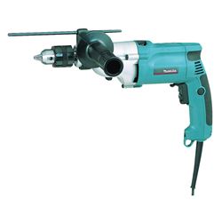 Makita HP2050F Hammer Drill with LED Light, 6.6 A, Keyed Chuck, 1/2 in Chuck, 0 to 24,000 bpm 