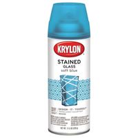 Krylon K09029000 Stained Glass Spray, Gloss, Soft Blue, 11.5 oz, Can 