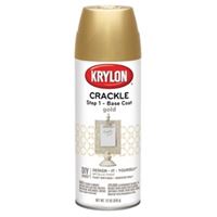 Krylon K08410007 Metallic Spray Paint, Metallic, Gold, 12 oz, Can 