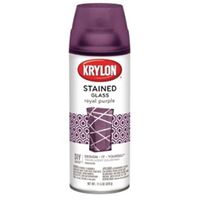 Krylon K09027000 Stained Glass Spray, Gloss, Royal Purple, 11.5 oz, Can 