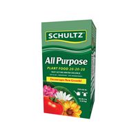 Schultz SPF70690 Plant Fertilizer, 5 lb, Powder, 20-20-20 N-P-K Ratio 