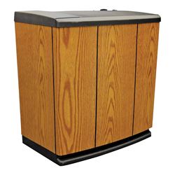 Aircare H12 300HB Humidifier, 120 V, 4-Speed, 3700 sq-ft Coverage Area, Analog Control, Light Oak 