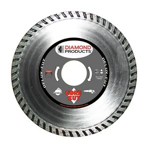 Diamond Products 21163 Circular Blade, 7 in Dia, 7/8 in Arbor, Diamond Cutting Edge