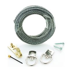 OOK 55074 Perfect Hang Kit, 30 lb, Steel, Brass 