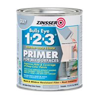 Zinsser 286258 Primer, Gray, 1 qt, Pack of 4 