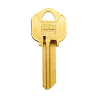 Hy-Ko 21200KW1BR Key Blank, Brass, For: Kwikset Cabinet, House Locks and Padlocks, Pack of 200 