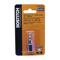 Bostitch BTFP72319 Hose Plug, 1/4 in, FNPT, Steel, Plated, Pack of 4 