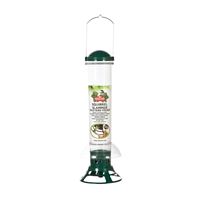 Perky-Pet 5141-2 Wild Bird Feeder, 18-7/64 in H, 3.5 lb, Metal, Clear, Hanging Mounting, Pack of 2 