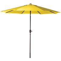 Seasonal Trends 60038 Crank Umbrella, 92.9 in H, 107.9 in W Canopy, 107.9 in L Canopy, Round Canopy, Steel Frame 