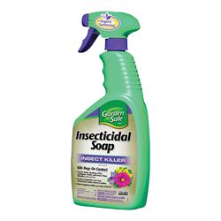 Garden Safe 10424/X Insecticidal Soap Insect Killer, Liquid, 24 oz Bottle 