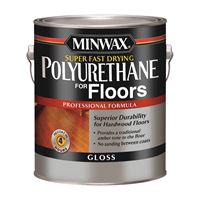 Minwax 130200000 Polyurethane, Gloss, Liquid, Clear, 1 gal, Can 2 Pack 