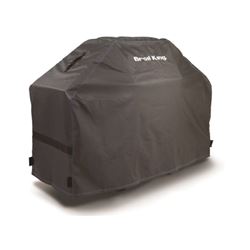 Broil King 68487 Grill Cover, 21-1/2 in W, 46 in H, Polyester/PVC, Black 
