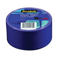 3M 920-PPL-C Duct Tape, 20 yd L, 1.88 in W, Cloth Backing, Violet Purple 