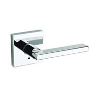Kwikset 155HFL SQT-26 Privacy Lever, Polished Chrome 