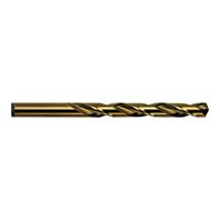 Irwin 63118 Jobber Drill Bit, 9/32 in Dia, 4-1/4 in OAL, Spiral Flute, 9/32 in Dia Shank, Cylinder Shank, Pack of 6 
