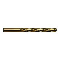 Irwin 63123 Jobber Drill Bit, 23/64 in Dia, 4-7/8 in OAL, Spiral Flute, 23/64 in Dia Shank, Cylinder Shank, Pack of 6 
