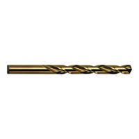 Irwin 63124 Jobber Drill Bit, 3/8 in Dia, 5 in OAL, Spiral Flute, 3/8 in Dia Shank, Cylinder Shank, Pack of 6 