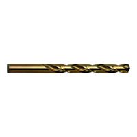 Irwin 63127 Jobber Drill Bit, 27/64 in Dia, 5-3/8 in OAL, Spiral Flute, 27/64 in Dia Shank, Cylinder Shank, Pack of 6 