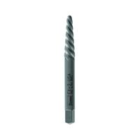Irwin POWER-GRIP 53401 Screw Extractor, EX-1 Extractor, 3/32 to 5/32 in, 2.5 to 4 mm, #3 to #6 Bolt/Screw, Spiral Flute 