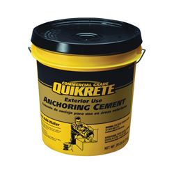 Quikrete 1245-20 Anchoring Cement, Granular, Brown/Gray, 20 lb Pail 