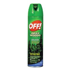 OFF! Deep Woods 22930 Insect Repellent V, 9 oz, Liquid, Clear, Alcohol 