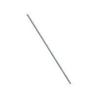 Stanley Hardware N179-309 Threaded Rod, #10-24 Thread, 12 in L, A Grade, Steel, Zinc, UNC Thread 