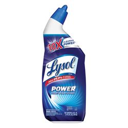 Lysol 1920002522 Toilet Bowl Cleaner, 24 oz Bottle, Liquid, Wintergreen, Blue 