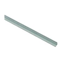 Stanley Hardware 4203BC Series N247-270 Angle Stock, 1/2 in L Leg, 72 in L, 1/16 in Thick, Aluminum, Mill 