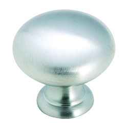 Amerock BP1950H26D Cabinet Knob, 1-1/8 in Projection, Brushed Chrome 