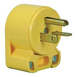 Eaton Wiring Devices 4509AN-BOX Electrical Plug, 2 -Pole, 20 A, 250 V, NEMA: NEMA 6-20, Yellow 