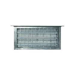 Bestvents 304LGR Automatic Foundation Vent, 62 sq-in Net Free Ventilating Area, Mesh Grill, Thermoplastic, Gray 