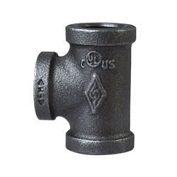 Prosource 11A-3/4B Pipe Tee, 3/4 in, Threaded, Malleable Iron, SCH 40 Schedule, 300 PSI Pressure 