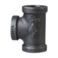 Prosource 11A-1 1/4B Pipe Tee, 1-1/4 in, Threaded, Malleable Iron, SCH 40 Schedule, 300 PSI Pressure 
