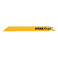 DeWALT DW4809B25 Reciprocating Saw Blade, 3/4 in W, 8 in L, 14 TPI 