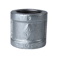ProSource 21-1/2G Pipe Coupling, 1/2 in, Threaded, Malleable Steel, SCH 40 Schedule, 300 psi Pressure 