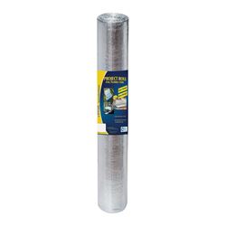 TVM ASII48X10 Insulation Roll, 10 ft L, 48 in W, 5/16 in Thick, 40 sq-ft Coverage Area, Aluminum/Metalized Polyethylene 