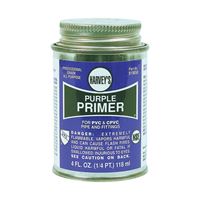 Harvey 019050-24 All-Purpose Professional-Grade Primer, Liquid, Purple, 4 oz Can 
