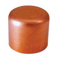 Elkhart Products 30626 Tube Cap, 1/2 in, Sweat, Wrot Copper 
