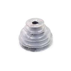 CDCO 141 3/4 V-Groove Pulley, 3/4 in Bore, 2 in OD, 1/2 in W x 11/32 in Thick Belt, Zinc 