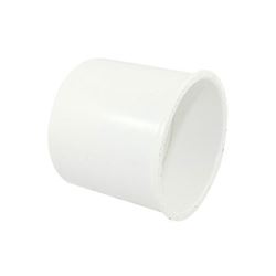 IPEX 414213BC Sewer Coupling, 3 in, Hub, PVC, White 