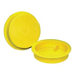 Oatey Knock-Out 39103 Test Cap with Barcode, 4 in Connection, ABS, White 