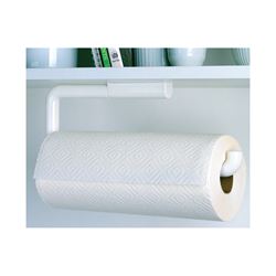 iDESIGN Basic 35001 Paper Towel Holder, 13 in OAW, Plastic, White 
